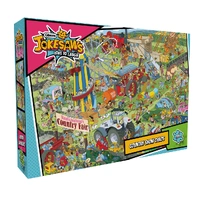 Gibsons 1000pc Jokesaws Country Show Chaos Jigsaw Puzzle