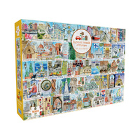 Gibson Sights & Sounds of Europe 1000pc Jigsaw Puzzle