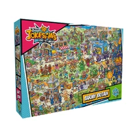 Gibson Jokesaws Barmy Britain 1000pc Jigsaw Puzzle