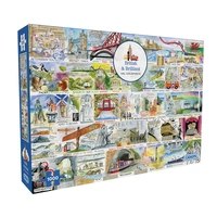 Gibsons 1000pc British & Brilliant Jigsaw Puzzle