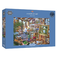 Gibsons 2000pc A Work Of Art Jigsaw Puzzle
