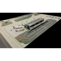 Gemini Jets 1/400 Airport Terminal Set B Diecast Aircraft
