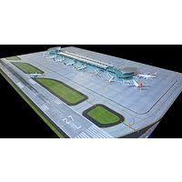 Gemini Jets 1/400 NEW AIRPORT TERMINAL Diecast Aircraft
