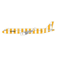 Gemini Jets 1/400 Condor A321 D-AIAD (new livery: sunshine/yellow stripes) Diecast Aircraft