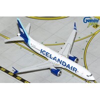 Gemini Jets 1/400 Icelandair B737 MAX 8 TF-ICE (new blue livery) Diecast Aircraft