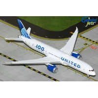 Gemini Jets 1/400 United Airlines B787-9 N61101 100 Years Diecast Model Aircraft