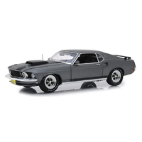 Greenlight 1/18 Chrome John Wick (2014) 1969 Ford Mustang BOSS 429 Movie