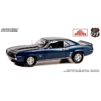 Greenlight 1/18 Home Improvement (TV Series) 1969 Chev Camaro SS Blue w/Black Stripes