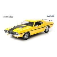 Greenlight 1/18 NCIS 1970 Dodge Challenger - Yellow Diecast Car