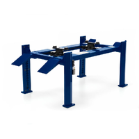Greenlight 1/18 Blue 4 Adjustable Post Hoist Diecast