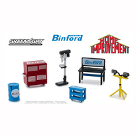 Greenlight 1/64 Home Improvement Binford Tools Shop Tools 13175 Diecast