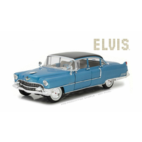 Greenlight 1/18 Elvis Presley (1935-77) - Blue 1955 Cadillac Fleetwood Series 60 Movie 13502 Diecast