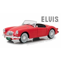 Greenlight 1/18 Elvis Presley (1953-77) 1959 MG A 1600 Roadster MKI (as Driven in Blue Hawai 13524 Diecast