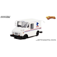 Greenlight 1/18 Cheers (TV Series) Cliff Calvin's U.S.Mail Long Life Postal Delivery Vehicle Diecast Car