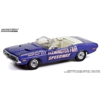 Greenlight 1/18 Flemington Fair Speedway Official Pace Car 1971 Dodge Challenger Convertible Diecast Car