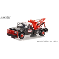 Greenlight 1/18 Texaco 24 Hour Road Service 1970 Chev C-30 Dually Wrecker Diecast Car