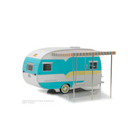 Greenlight 1/24 1958 Catolac DeVille Travel Trailer Hitch & Tow Trailers Series 5 SINGLES 18450-A Diecast