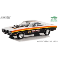 Greenlight 1/18 Armor All 1970 Dodge Charger with Blown Engine Diecast Car