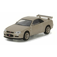 Greenlight 1/64 2001 Nissan Skyline GT-R R34 M-Spec - Silica Breath (SINGLES) 29880-D Diecast