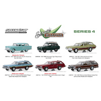 Greenlight 1/64 1969 Volkswagen Type 3 Squareback Dark Green Diecast (Estate Wagons Series 4)