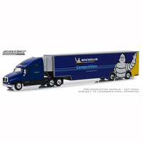 Greenlight 1/64 Michelin Sport Michelin Kenworth T2000 Transporter 30056 Diecast