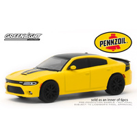 Greenlight 1/64 2017 Dodge Charger Daytona HEMI Pennzoil Diecast Car