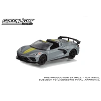 Greenlight 1/64 Grey 2022 Chevrolet Corvette C8 Stingray Convertible IMSA GTLM Championship Edition