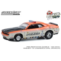 Greenlight 1/64 2008 Dodge Challenger R/T Edmonton Police Canada Blue Line Racing 25 Years