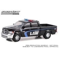 DDA 1/64 Ram Law 2022 Ram 1500 Classic Special Service Diecast Model Car