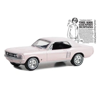 Greenlight 1/64 1967 Ford Mustang Coupe "She Country Special" Bill Goodro Ford, Denver, Colorado Bermuda Sand