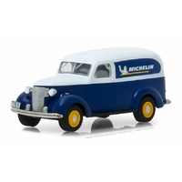 Greenlight 1/64 Michelin 1939 Chevy Panel Truck Running on Empty Series 5 SINGLES 41050-B Diecast