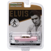 Greenlight 1/64 Elvis Presley (1935-77) - 1955 Cadillac Fleetwood Series 60 "Pink Cadillac" Solid Pack