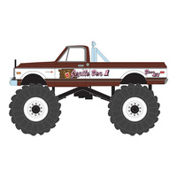 Greenlight 1/64 Gentle Ben 1 1972 Chev C20 Monster Truck Kings of Crunch (SINGLES) 49030-F Diecast