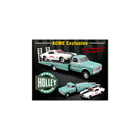 Greenlight 1/64 Holley Performance 1971 Chev Camaro with 1967 Chev Ramp Truck 51247 Diecast