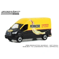 Greenlight 1/64 Pennzoil Express Oil Route Runners Series 5 - 2019 Ford Transit LWB High Roof