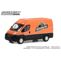 Greenlight 1/64 Route Runners Series 5 2020 Armor All Ram ProMaster 2500 Cargo High Roof Diecast