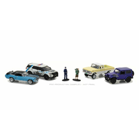 Greenlight 1/64 Aspen, Colorado Ski Lodge Diorama Motor World 58044 Diecast
