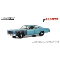 Greenlight 1/24 Hunter Sergeant Rick Hunter's 1977 Plymouth Fury Diecast Car