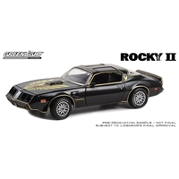 Greenlight 1/24 Rocky II (1979) 1979 Pontiac Firebird Trans Am Diecast Car