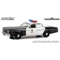 Greenlight 1/24 The Terminator (1984) 1977 Plymouth Fury Metropolitan Police Movie Diecast