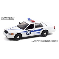 Greenlight 1/24 2008 Ford Crown Victoria Police Interceptor Indiana State Police Hot Pursuit