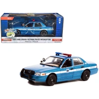 Greenlight 1/24 2001 Ford Crown Victoria Police Interceptor Seattle Police Washington Diecast