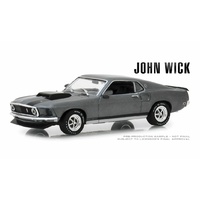 Greenlight 1/43 John Wick (2014) 1969 Ford Mustang BOSS 429 Movie 86540 Diecast