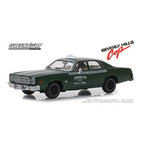 Greenlight 1/43 Beverly Hills Cop (1984) 1976 Plymouth Fury Checker Cab 069 WO. 3-7000 Movie 86566 Diecast
