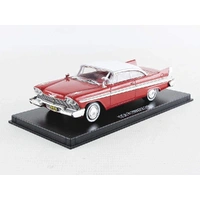 Greenlight 1/43 Evil Christine (1983) 1958 Plymouth Fury (Movie)