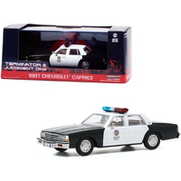 Greenlight 1/43 Terminator 2 Judgement Day (1991) 1987 Chev Caprice Metropolitan Police Movie
