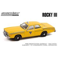 Greenlight 1/43 Rocky III (1982) Dodge Monaco - City Cab Co. Movie