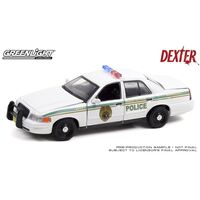 Greenlight 1/43 Dexter (2006-2013) 2001 Ford Crown Victoria Police Interceptor