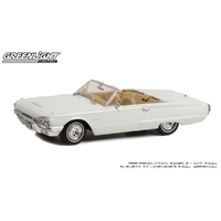 Greenlight 1/43 Wimbledon White 1964 Ford Thunderbird Convertible Diecast