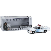 Greenlight 1/43 Quantico 2015-18 TV Series 2003 Ford Crown Victoria Police Interceptor New York City Police Department (NYPD) Diecast